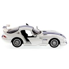 MAISTO DIECAST 1/18 DODGE VIPER GT2-WHITE