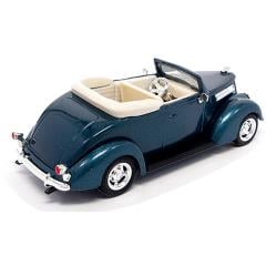 LUCKY 94230  LUCKY DIECAST 1/43 1937 FORD V8 CONVERTIBLE-BLUE