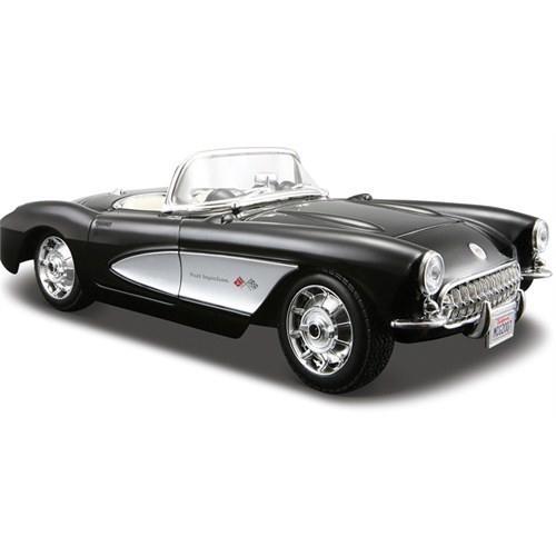 LUCKY 94209  LUCKY DIECAST 1/43 1957 CHEVROLET CORVETTE-BLACK