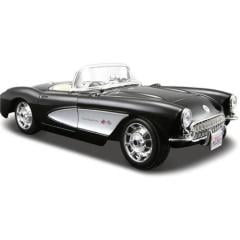 LUCKY 94209  LUCKY DIECAST 1/43 1957 CHEVROLET CORVETTE-BLACK