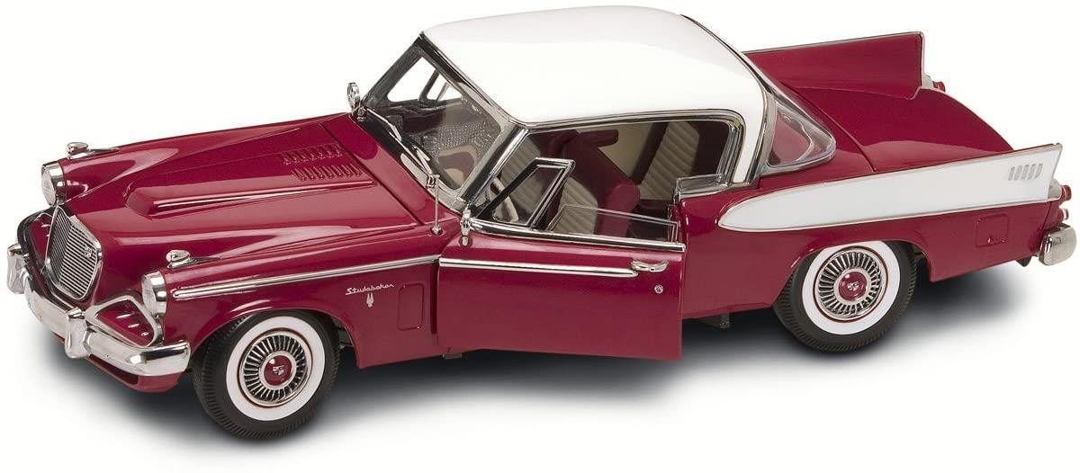 LUCKY 94254  LUCKY DIECAST 1/43 1958 STUDEBAKER GOLDEN HAWK-RED