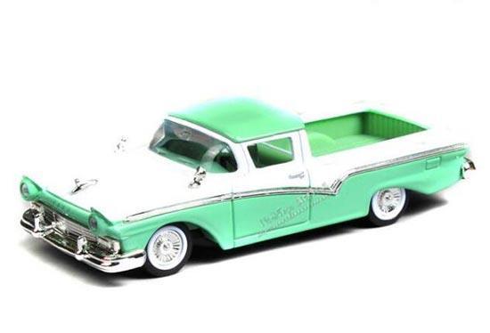 LUCKY 94215  LUCKY DIECAST 1/43 1957 FORD RANCHERO-GREEN&WHITE