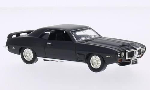 LUCKY 94238  LUCKY DIECAST 1/43 1969 PONTIAC TRANS AM-BLACK