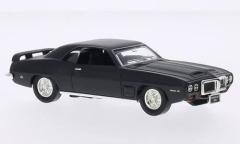 LUCKY 94238  LUCKY DIECAST 1/43 1969 PONTIAC TRANS AM-BLACK