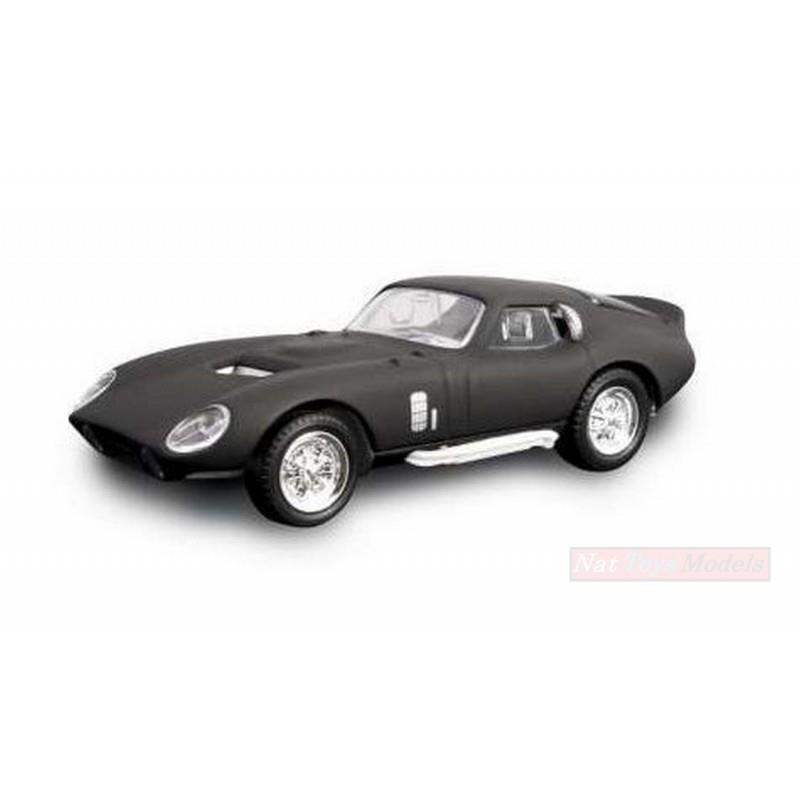 LUCKY 94242  LUCKY DIECAST 1/43 1965 SHELBY COBRA DAYTONA COUPE-BLACK