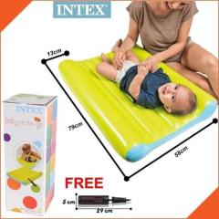 Intex Bebek Alt Değişim Yatağı-Şişirme Pompası Hediyeli