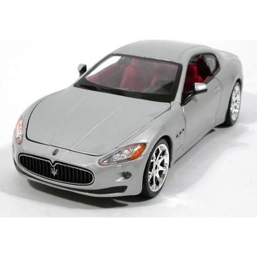 BURAGO  22107 DIECAST 1/24 MASERATI GRAN TURISMO-SILVER