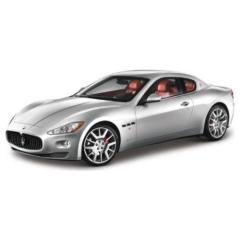 BURAGO  22107 DIECAST 1/24 MASERATI GRAN TURISMO-SILVER