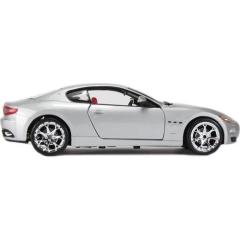 BURAGO  22107 DIECAST 1/24 MASERATI GRAN TURISMO-SILVER