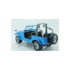 BURAGO 22033 DIECAST 1/24 JEEP WRANGLER-BLUE