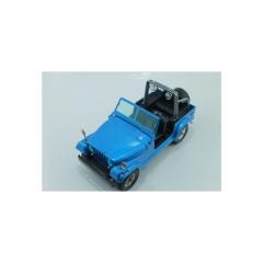 BURAGO 22033 DIECAST 1/24 JEEP WRANGLER-BLUE