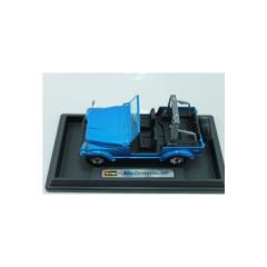 BURAGO 22033 DIECAST 1/24 JEEP WRANGLER-BLUE