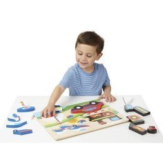 Ahşap 24 Parça Puzzle - Safari