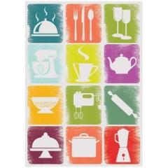 KS PUZZLE 11349 8697418016499 500  Parça Puzzle COLOUR'S IN KITCHEN