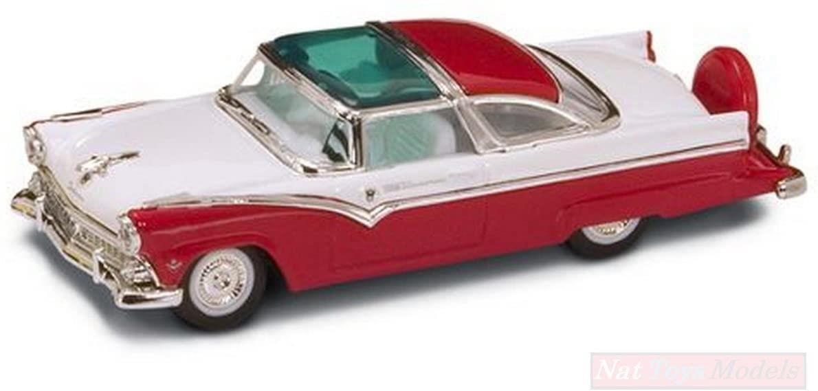 LUCKY DIECAST 1/43 1955 FORD CROWN VICTORIA-RED