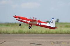 BLACK HORSE PC-9 SEMI SCALE ARF PLANE