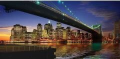 RAVENSBURGER 199068 1000 PARÇA TRIPTYCHON PUZZLE NY BROOKLYN BRIDGE