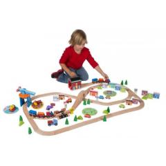 ALEX-1498 Ahşap Tren Seti