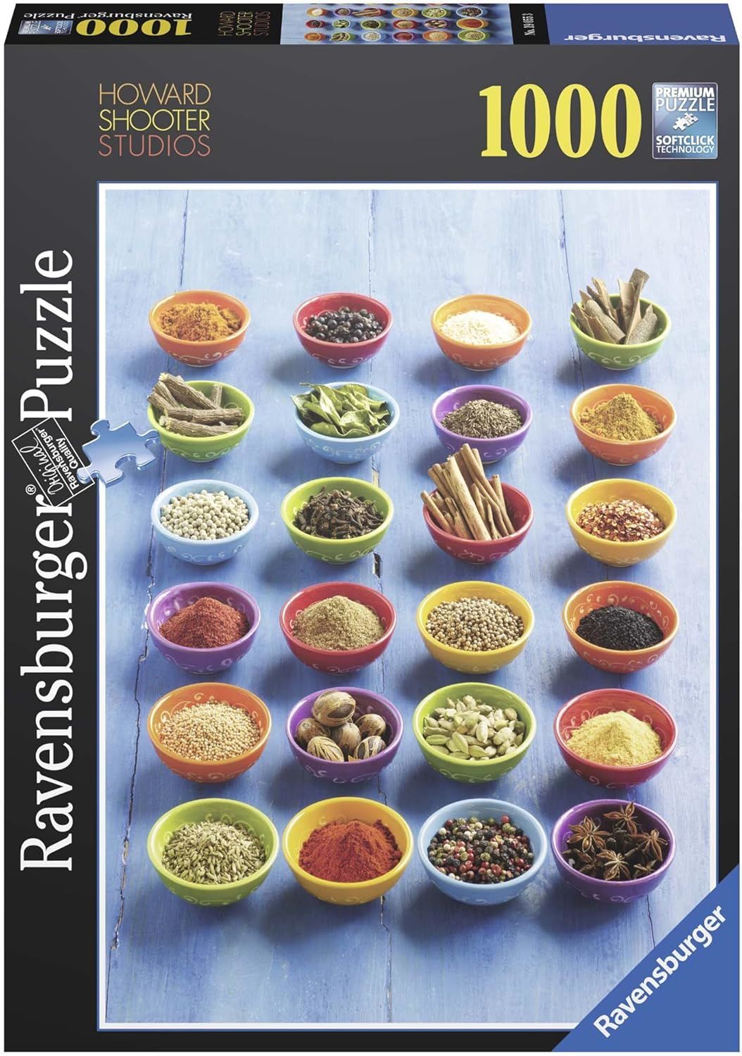 RAVENSBURGER 190553 1000 PARÇA PUZZLE BAHARATLAR