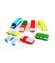 Citiblocs 8 Parça Ahşap Araba