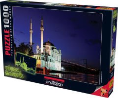 ANATOLIAN 1904 1000 PARÇA NEON PUZZLE ORTAKÖY CAMİSİ