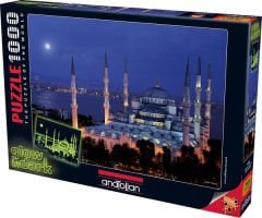 ANATOLIAN 1905 1000 PARÇA NEON PUZZLE SULTANAHMET CAMİSİ