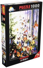 ANATOLIAN 3069 1000 PARÇA PUZZLE KELEBEK ORMANI