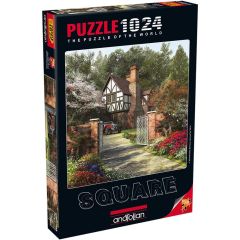 ANATOLIAN 1011 1024 PARÇA KARE PUZZLE AKÇAAĞAÇ KÖŞKÜ