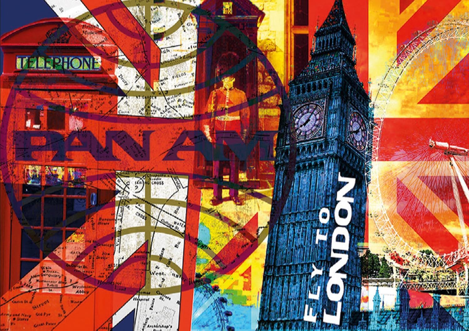 SCHMIDT 59505 1000 PARÇA PUZZLE FLY TO LONDON