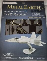 METAL EARTH F-22 RAPTOR