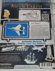 METAL EARTH F-22 RAPTOR