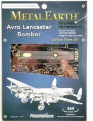 METAL EARTH AVRO LANCASTER BOMBER