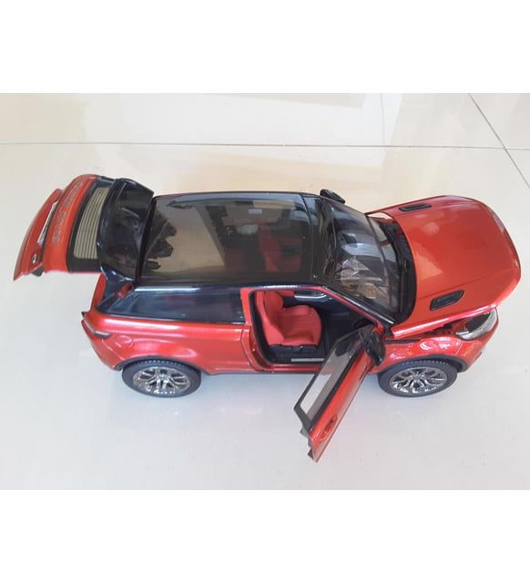 GT AUTOS 11003 RANGE ROVER RED & WHITE 1/18
