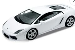 WELLY 18029 DIECAST 1/18 LAMBORGHINI GALLARDO LP560-4-WHITE