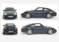 MAISTO 31627 1/18 PORSCHE 911 TARGA-LACİVERT