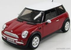 WELLY 19851 1/18 MINI COOPER-RED
