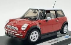 WELLY 19851 1/18 MINI COOPER-RED