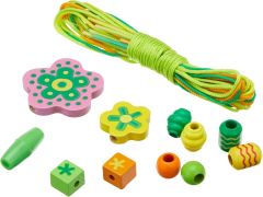 MELISSA & DOUG 14178 AHŞAP BONCUK DİZME-ÇİÇEKLER