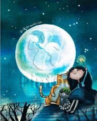 PINTOO H1543-500 500 PARÇA PUZZLE-YILDIZLI GECE