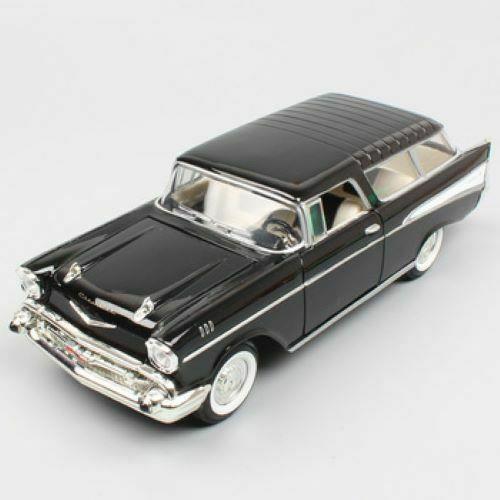 LUCKY DIECAST 1/43 1957 CHEVROLET NOMAD-BLACK