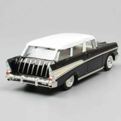LUCKY DIECAST 1/43 1957 CHEVROLET NOMAD-BLACK