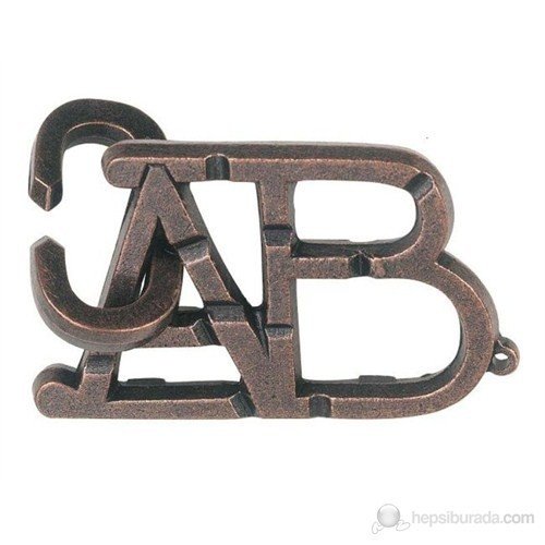 Eureka Cast 3D Döküm Puzzle Abc