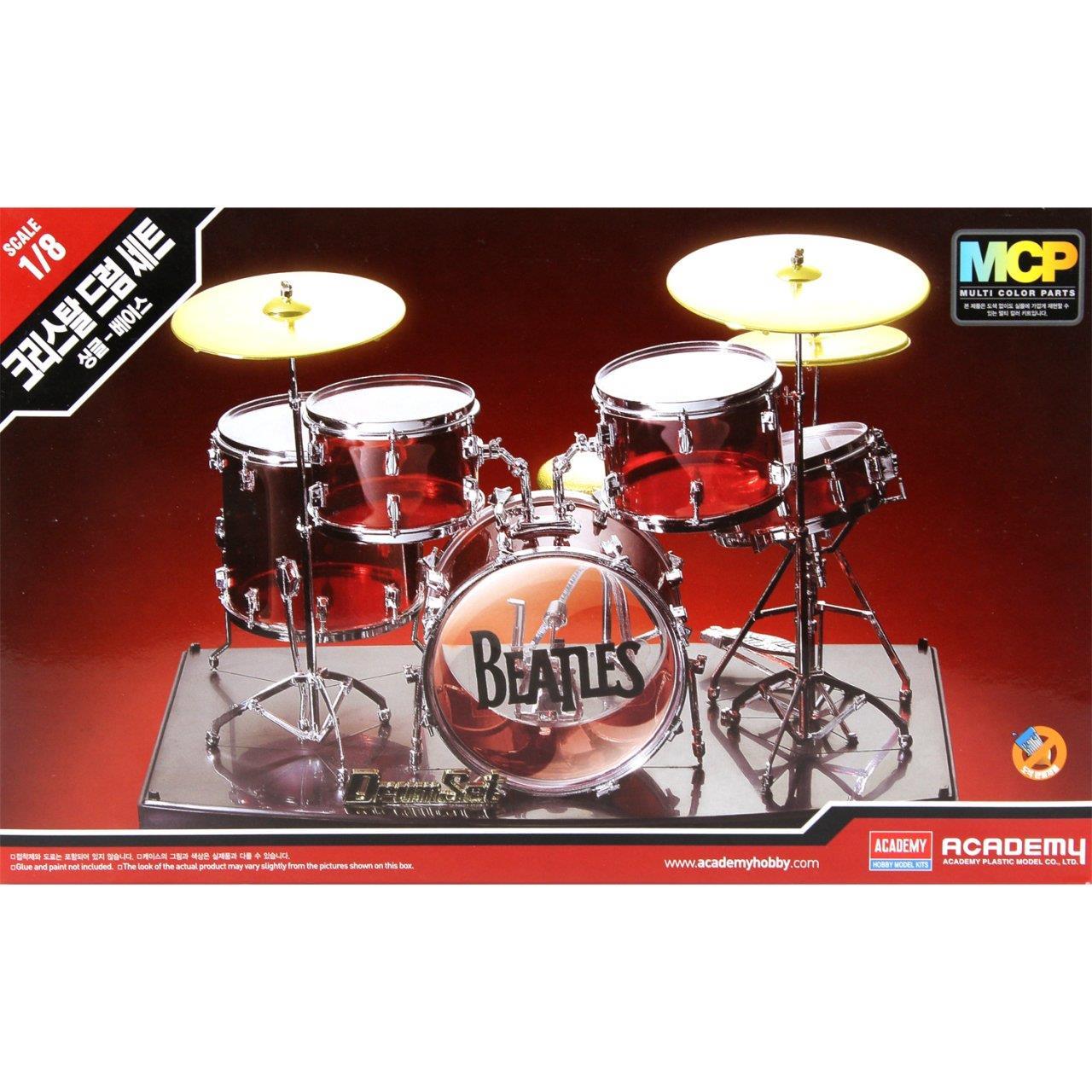 ACADEMY 15600 BEATLES DRUM SET 1/8