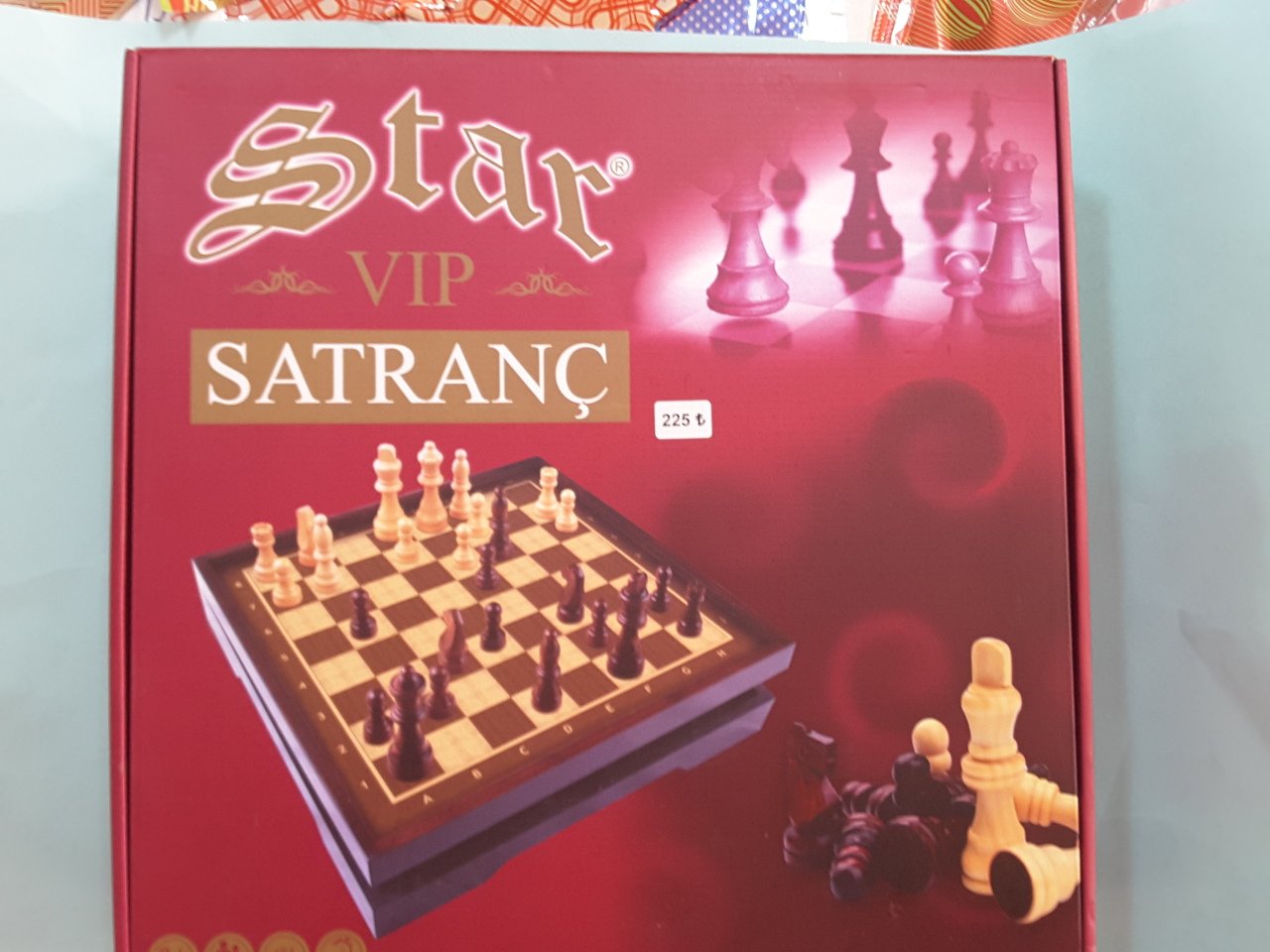 STAR VIP AHŞAP SATRANÇ