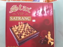 STAR VIP AHŞAP SATRANÇ