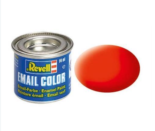 Revell Email Color Luminous Orange Mat Yağlı Boya