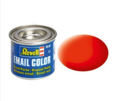 Revell Email Color Luminous Orange Mat Yağlı Boya