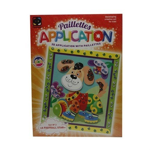 Fantazer Kolay Aplikasyon Seti Parlak No2 (Dog) A Football Star 257032