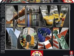 New York Collage 1000 Parça Puzzle