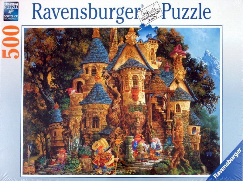 RAVENSBURGER 141128  500 Parçalı Puzzle  College of Magical